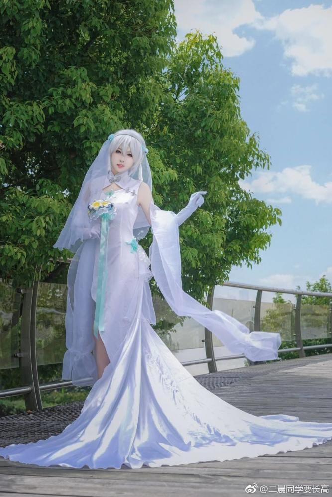 梦幻唯美的花嫁cos合集,每一秒都陷入爱恋