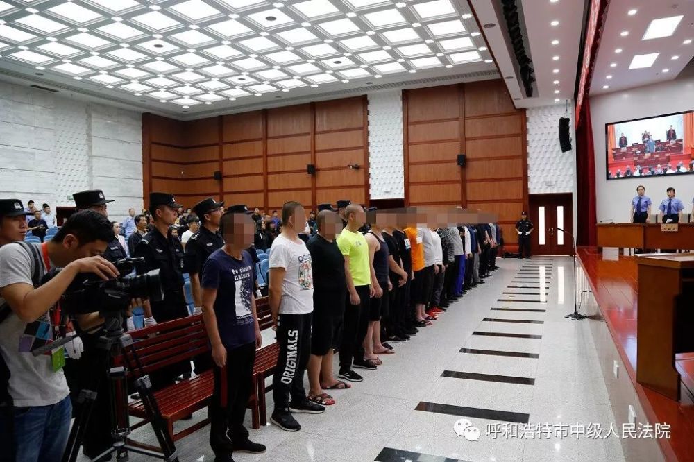 呼和浩特市中院首例涉黑案——冯强等24名被告人犯组织,领导,参加黑