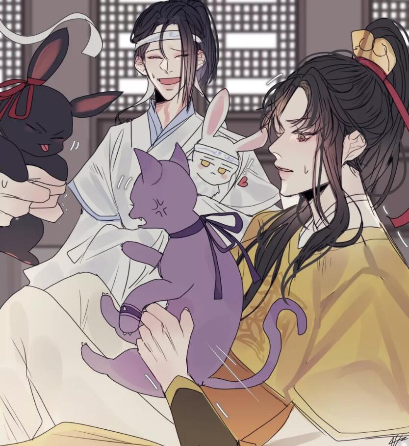 《魔道祖师》四大家族高清美图:最后一张好温馨呀!