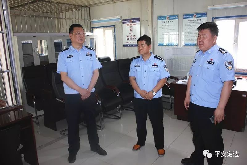 县公安局党委书记张巍深入看守所,拘留所调研指导工作