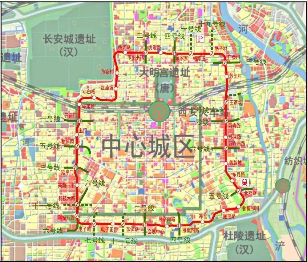 西安地铁三期规划获批复,7条线路88座站点全公布