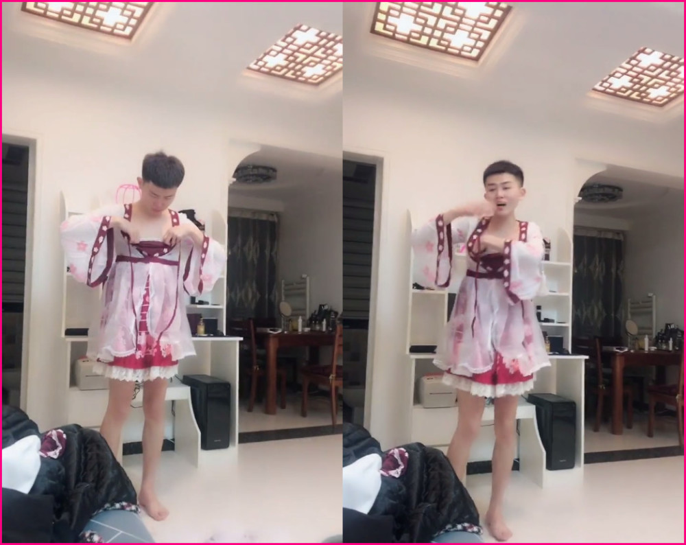 男生都不要面子的啊?女装大佬就算了,糟汉子也穿洛丽塔jk了