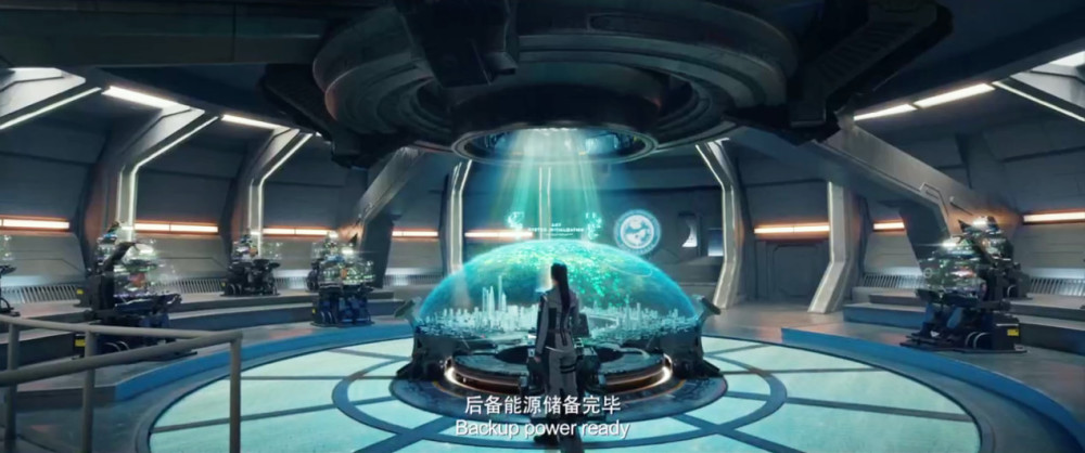 还有作为防御屏障的泡防御系统