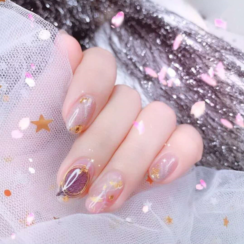 美甲,穿搭,学生党,夏季美甲,00后