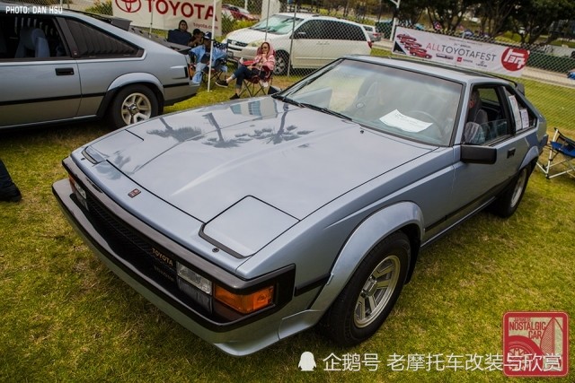 丰田汽车中经典的1984年的赛利卡celica supra