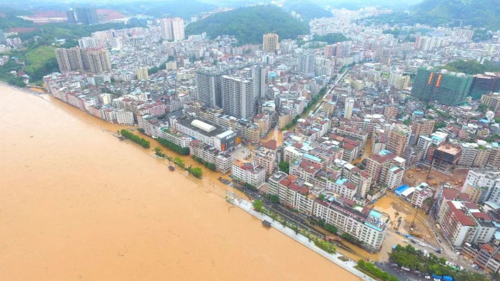 接连两次受淹的龙川县城,已全面恢复正常生产生活秩序