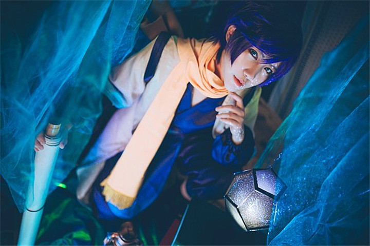 cn:未岚.王者荣耀cosplay:庄周——云端筑梦师,次元壁炸裂的鱼!