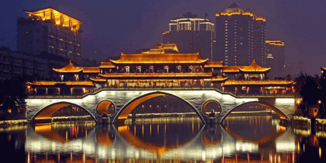 双流,成都,夜景,景观照明,朱戈