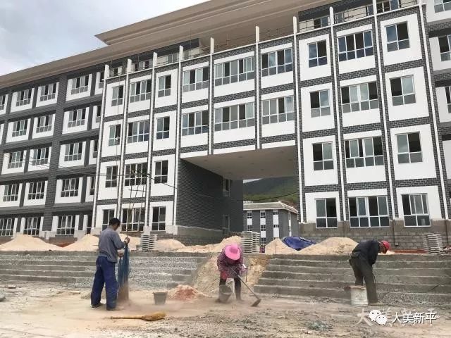 新平衡水实验中学建设全面进入收尾阶段