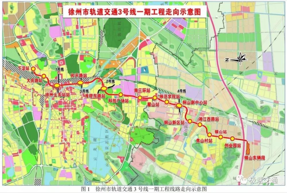 3号线一期起于下淀站,沿下淀路—大庆路—复兴路—下穿古黄河—淮塔