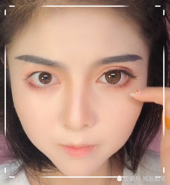 女生化了款富江的仿妆后,没想到把男生们都萌到了,网友:太可爱