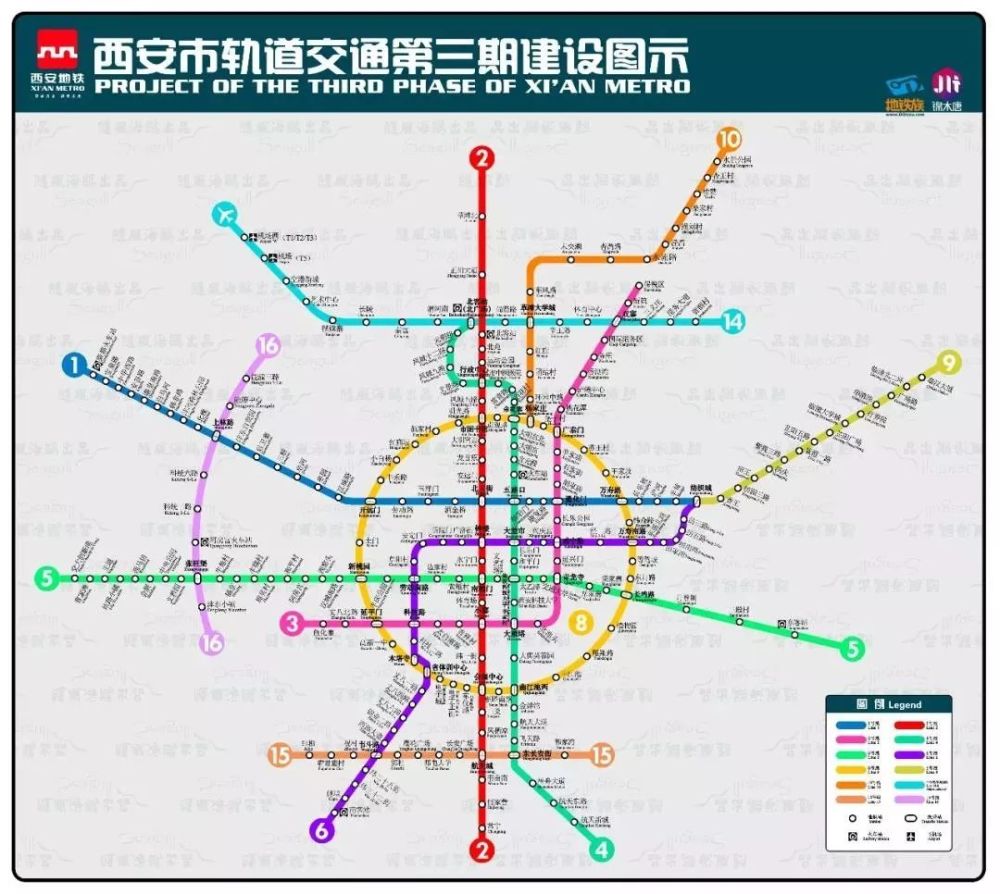 西安地铁10号线开工时间:10号线主线一期已招标,正在进行二次工程