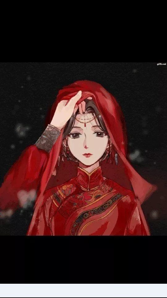 《天官赐福》古风动漫,盖头下那张绝美容颜,是三郎的太子殿下