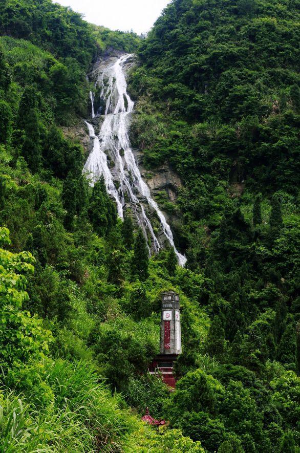 咸宁,瀑布,星星竹海,白水岩,旅游景区