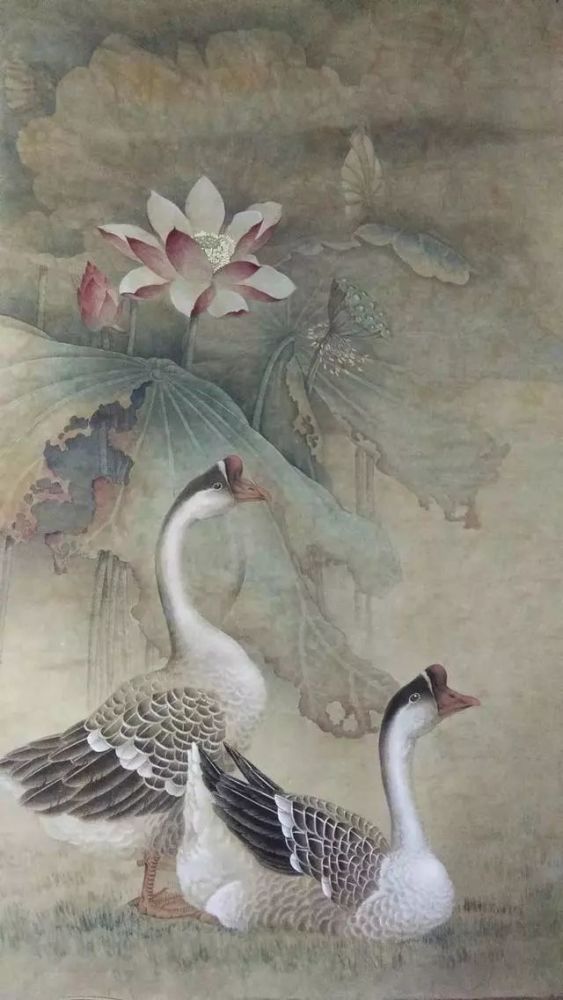 工笔画,陈松岩,国画