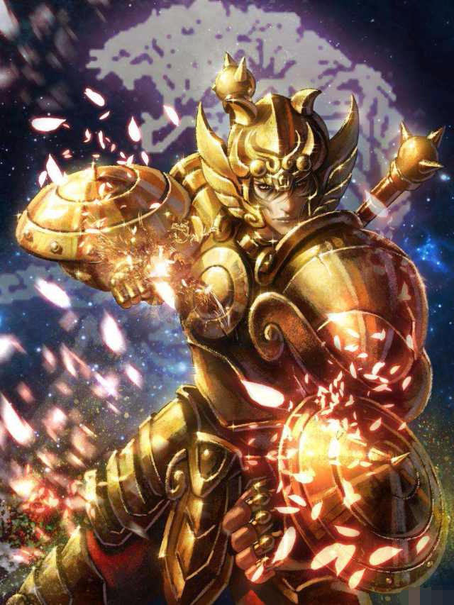 圣斗士星矢:最帅黄金圣衣,能够拆分12件武器,到底有多