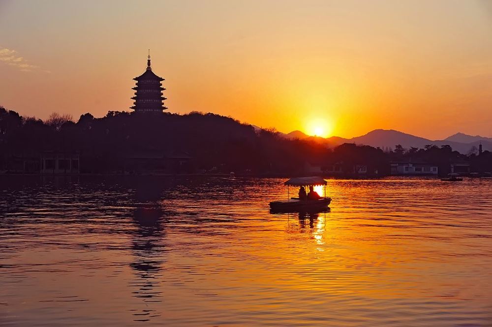 杭州,西湖,雷峰塔,雷峰夕照,断桥