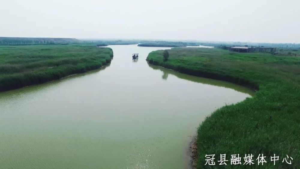 马颊河生态旅游度假区内,湖泊纵横,鸟语花香,绿树成荫,空气清新,小桥