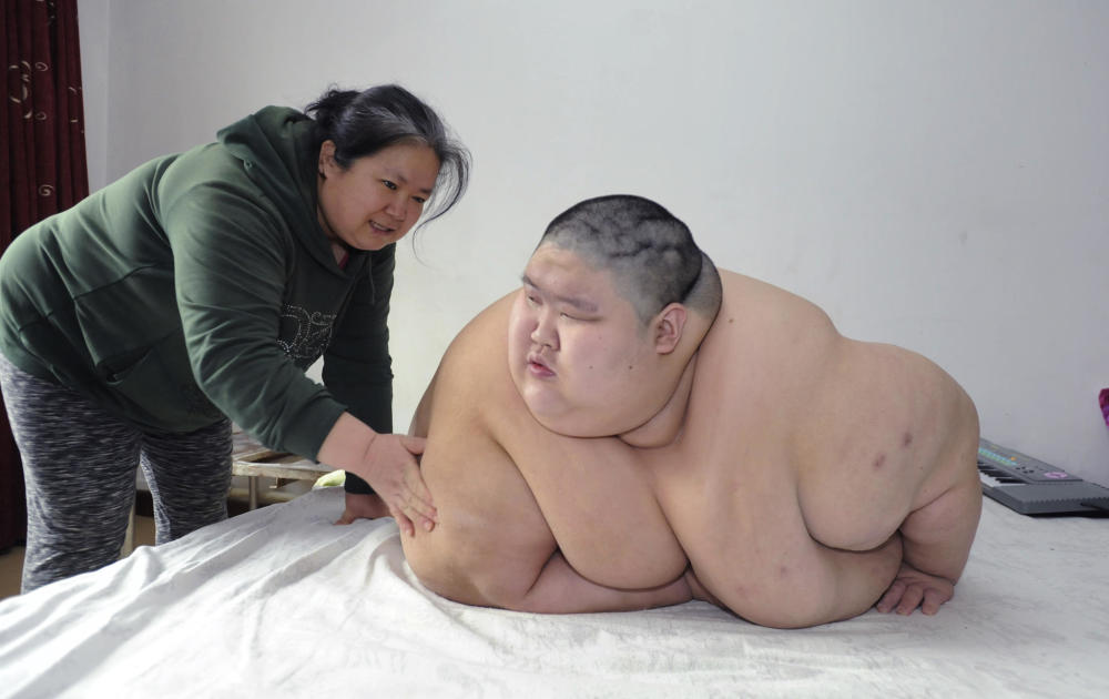 大儿子500斤二儿子250斤 妈妈求助