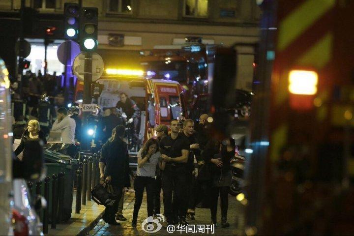 巴黎发生枪击爆炸 数十人死亡