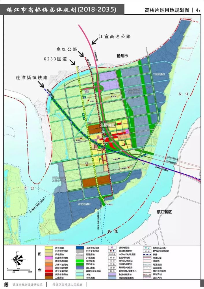 高速公路,国道,高桥,杭集镇