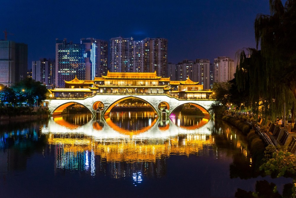 成都被忽略的古桥,是锦江上最大的一座石拱桥,已有400