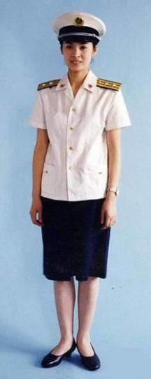 87式海军女军官裙服(短袖制式衬衣 裙子).