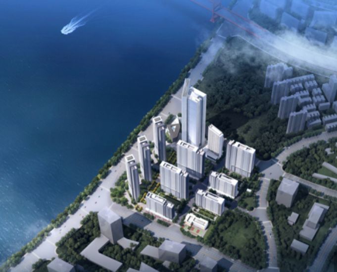 南华船厂武金堤厂区南地块报建 项目命名融创望江府
