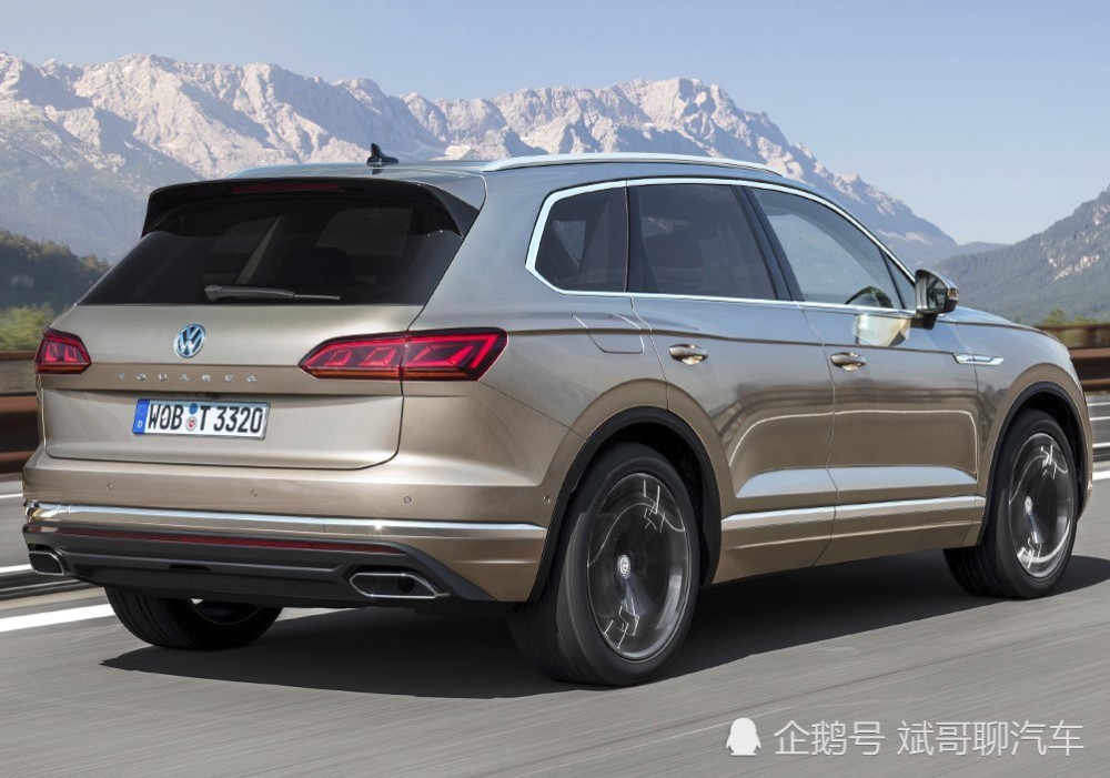 2020款大众途锐,堪比卡宴,全时四驱v8,颜值超越奥迪q8