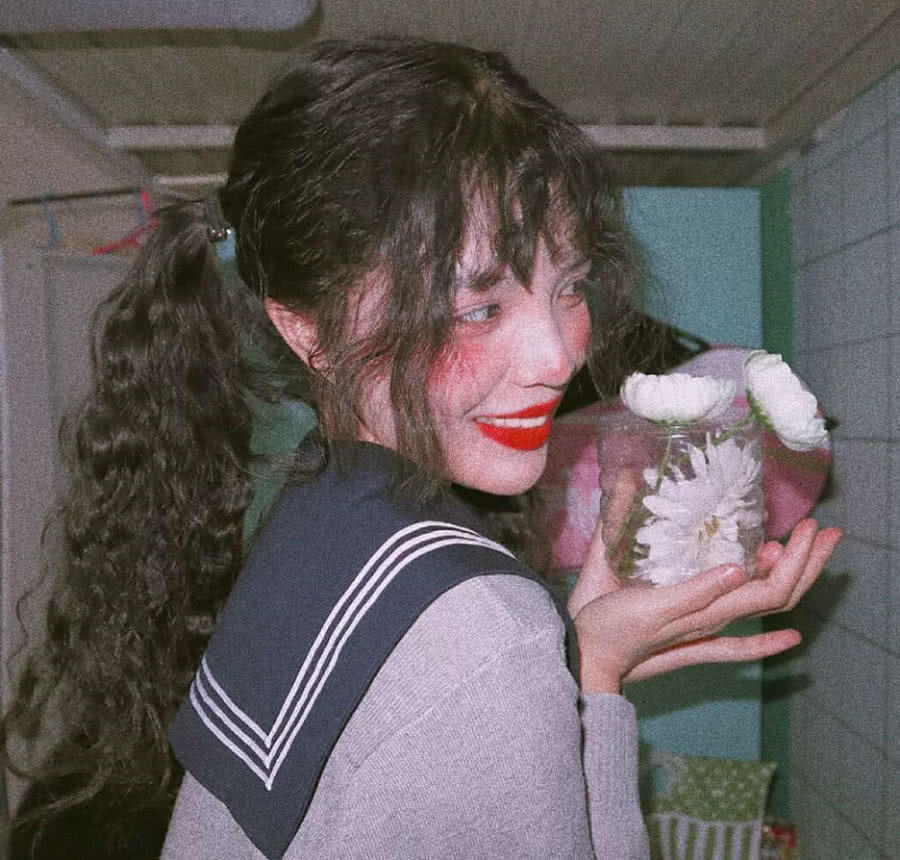 ins·甜系·仙女头像:微风轻轻起,我好喜欢你