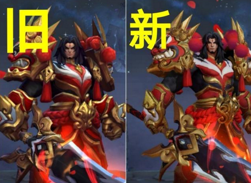 霸王别姬中的项羽,身材变得协调,不再臃肿.