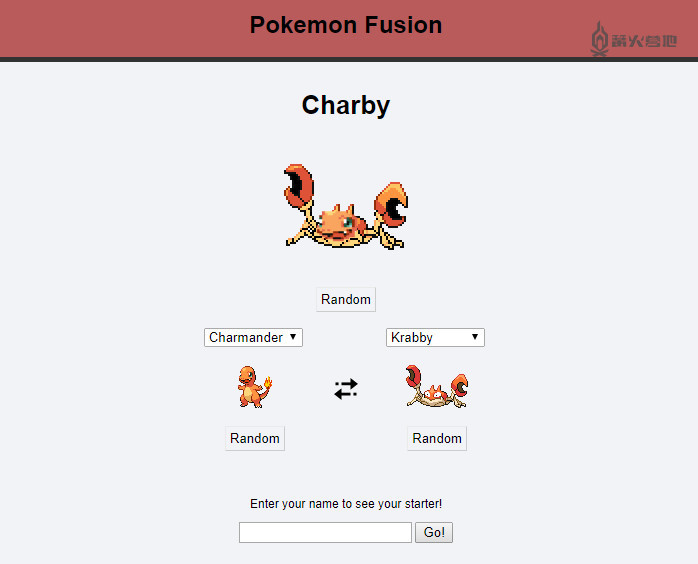 但实际上「pokemon fusion」是一个早在 2010 年就上线了的网页,在