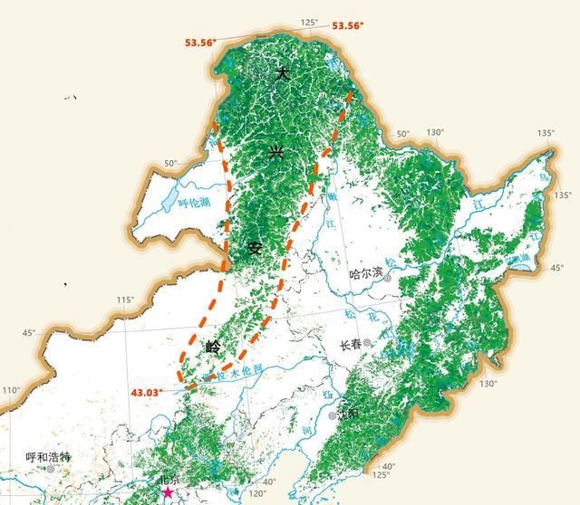 大兴安岭,山脉,东北地区
