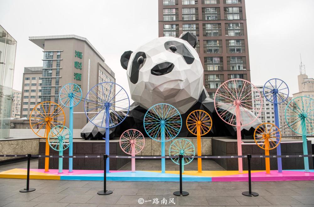 大熊猫,成都,网红,春熙路