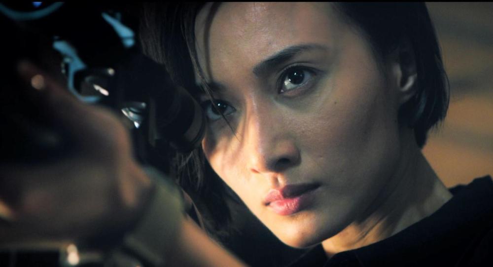 冯文娟在电影《潜行者》中饰演一位女特工.(人人娱乐提供)