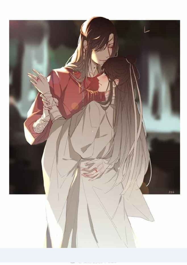 《天官赐福》美图:花怜高甜同框上线,三郎的样子好痴情