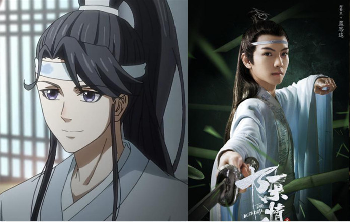 魔道祖师真人版vs动漫版,蓝思追忍了,金凌忍了,看到薛洋帅呆