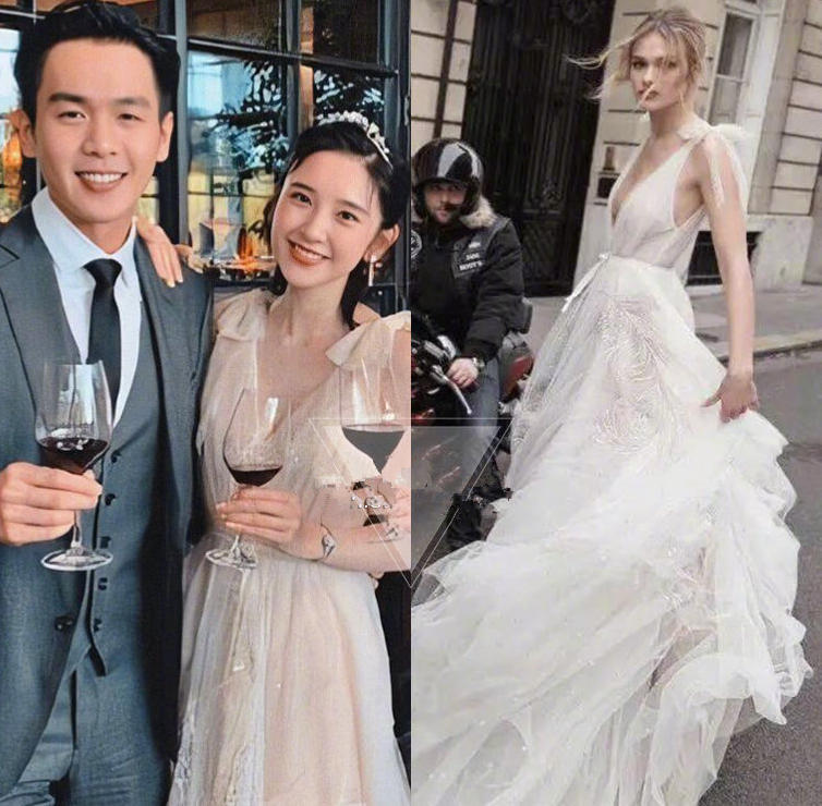 婚纱,唐艺昕,马思纯,结婚,合照