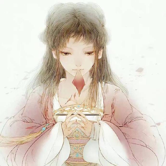 唯美古风少女头像:朝暮与年岁并往,然后一同与你行至天光