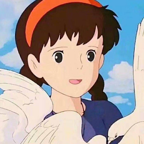接下来就是宫崎骏的《天空之城》了,希达和帕克可以说是非常有cp感了.