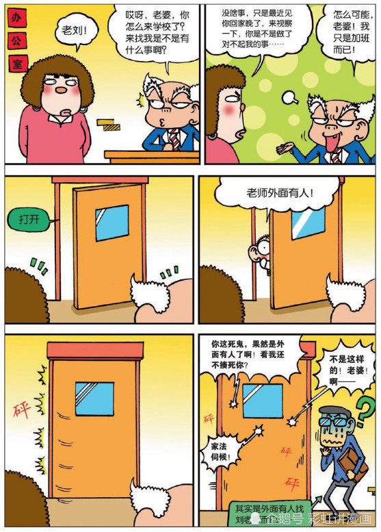 爆笑校园,呆头,搞笑,漫画
