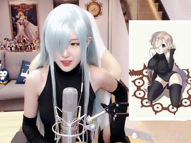 腐团儿再添新作,cos七大罪伊丽莎白,衣服违规不能尽情
