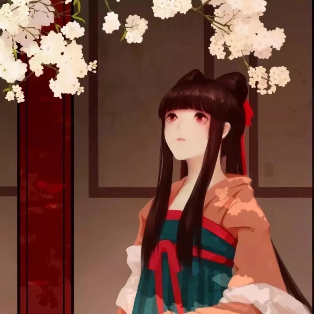 古风女头像 动漫手机壁纸 "我是因为你 才爱上这个世界"
