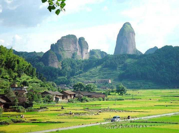 崀山风景名胜区,龙头香,世界自然遗产,香客