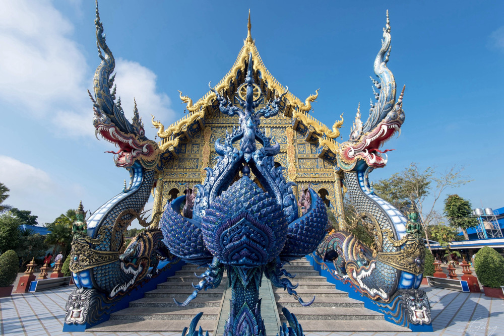 泰国旅游拜佛攻略:不容错过的清迈"蓝庙"