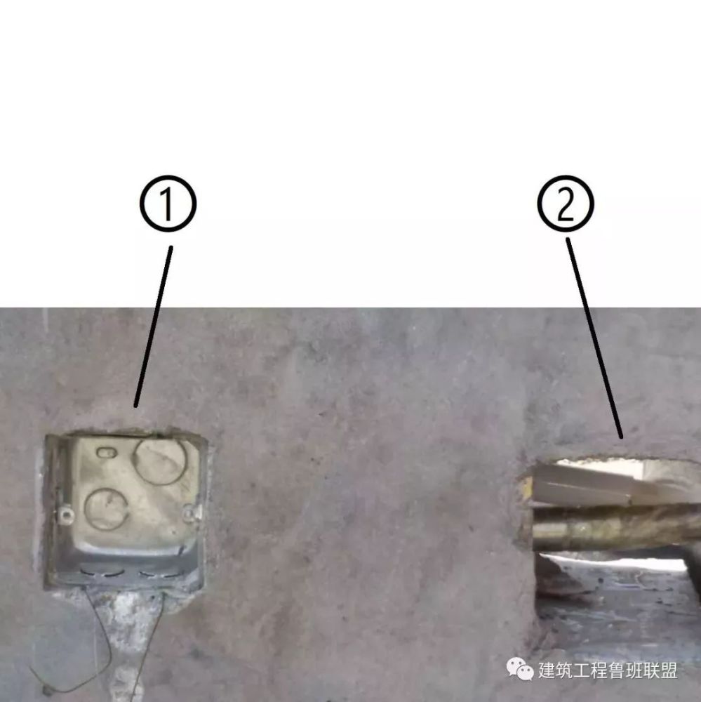预留预埋墙体/构件内的插座盒,开关盒及管路,以及楼板/pc板内的接线盒