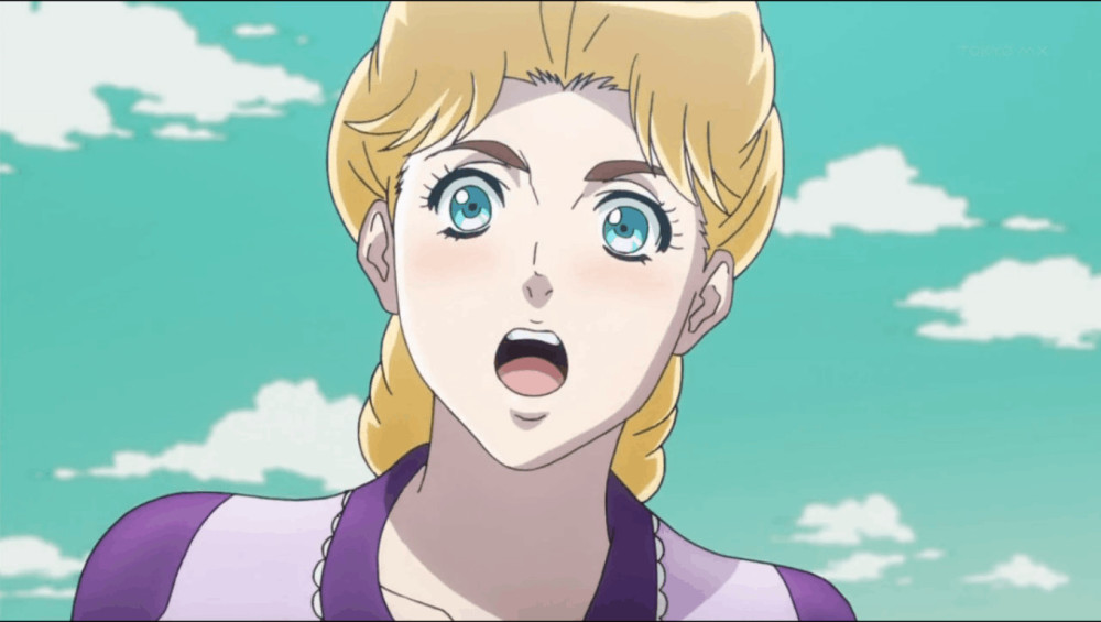 jojo:温柔坚强,艾莉娜!