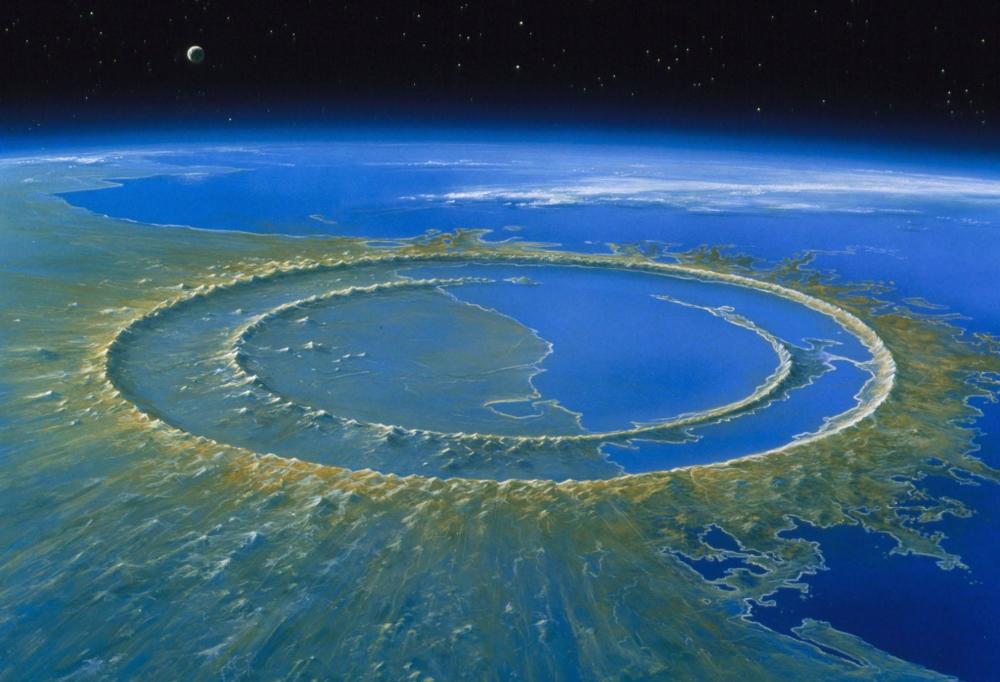 最美地球疤痕!陨石坑南非的最大,墨西哥的最美,澳洲的