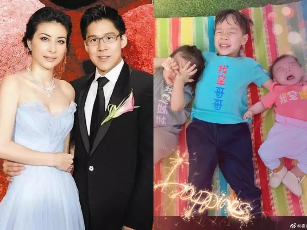 最执着的豪门恋情:霍启刚追了8年郭晶晶,结婚7年3个孩子