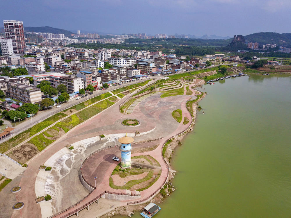中国恐龙之乡,广西扶绥,扶绥恐龙谷,航拍扶绥,左江风景